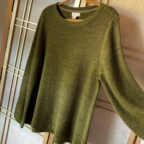 Style & co sweater, Women’s XXL, Olive green - Picture 4 of 8